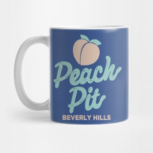 Peach Pit Logo Mug